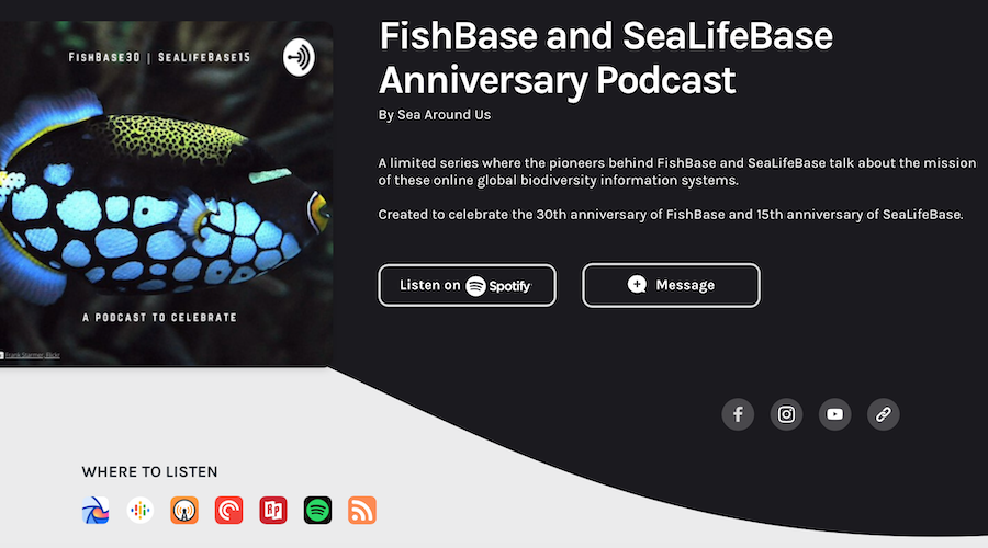 A conversation with Rainer Froese about FishBase