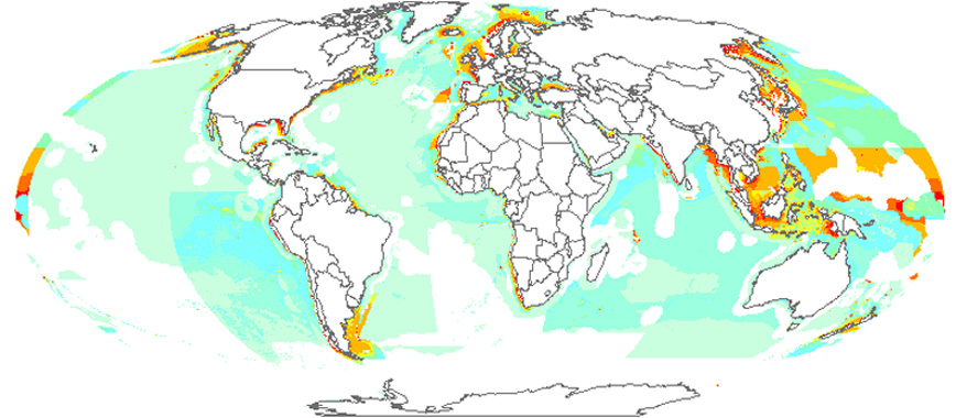 Fuel Consumption Map, Year 2000