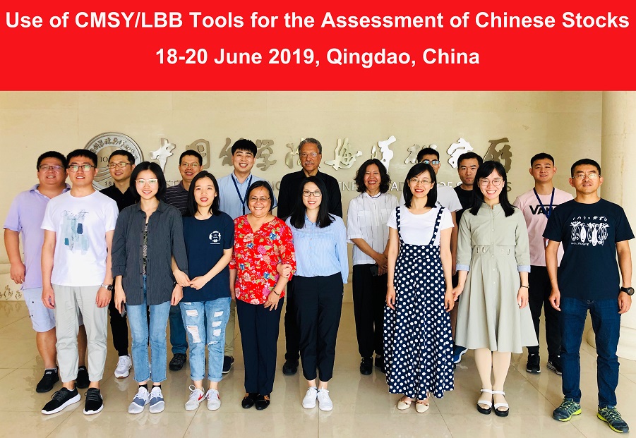 Instructors and participants at the CMSY workshop in Qingdao.