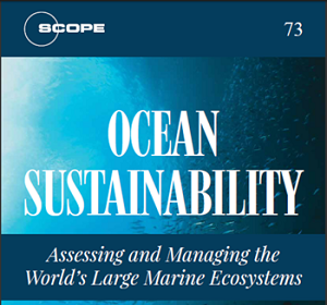 Cover book Ocean sustainability: Assessing and managing the world’s large marine ecosystems