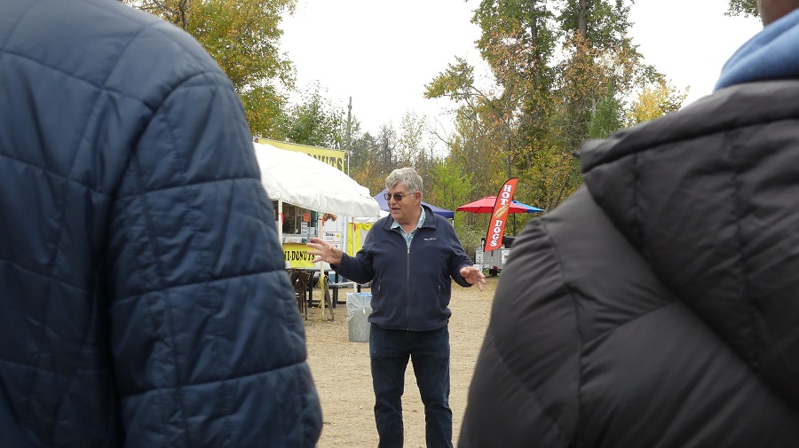 Explanation by personnel from Fisheries and Oceans Canada