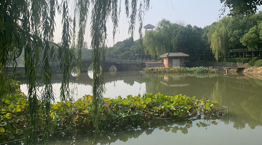 Yangtze River in Wuhan, China.