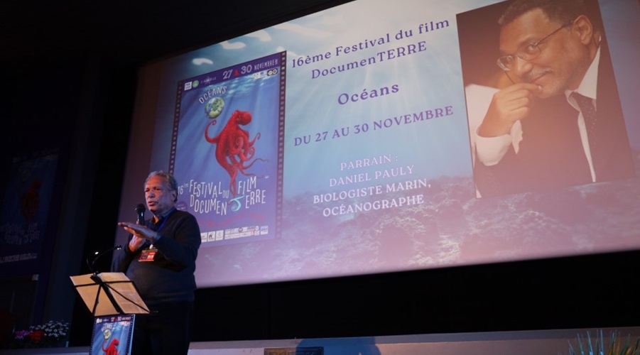 Daniel Pauly at the DocumenTerre Film Festival inMontignac-Lascaux , November 2025.