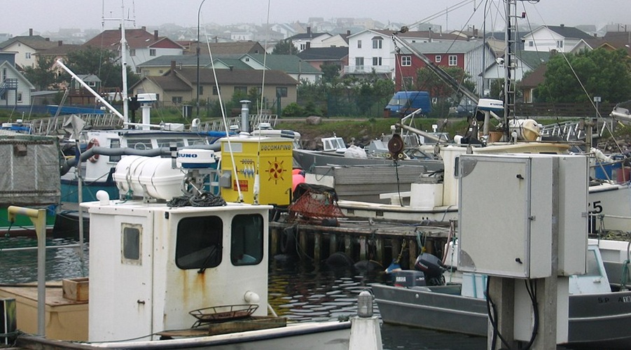 Saint-Pierre harbor, Saint-Pierre and Miquelon
