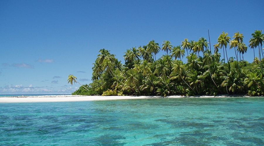 Salomon Atoll in the Chagos Archipelago.